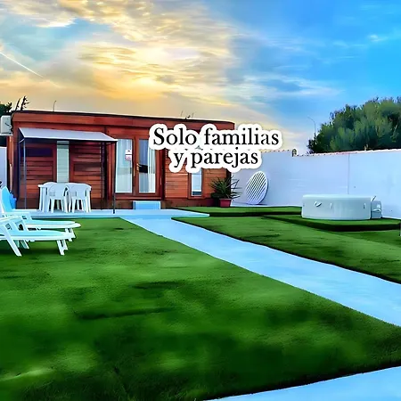 Con Jacuzzi, Piscina Y Bbq Familias Y Parejas En Chiclana - Es-180-278 Chiclana de la Frontera